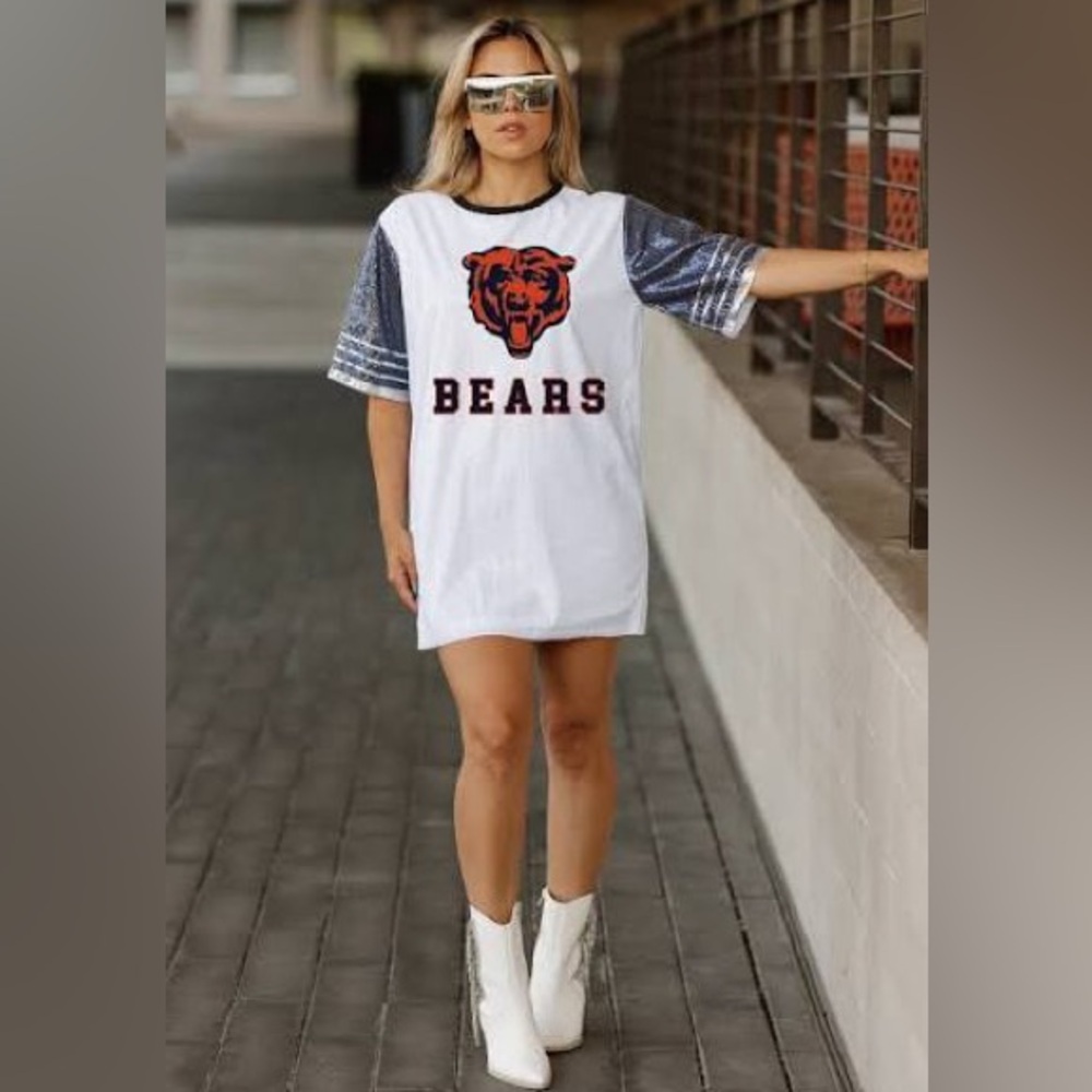 Gameday Couture Chicago Bears Jersey Dress